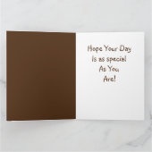 Koffie is de beste medicijn kaart (Binnen)