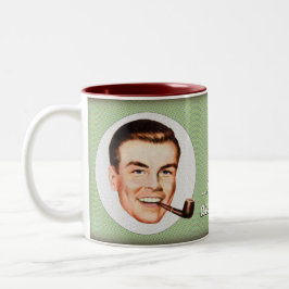 Koffie is de enige reden dat je nog leeft tweekleurige koffiemok