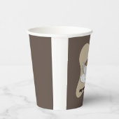 Koffie is de favoriet van mijn vader papieren bekers (Rechts)