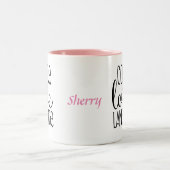 Koffie is de Mok van de Koffie van mijn liefdestaa (Center)