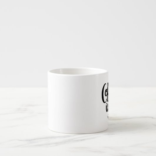 Koffie is de mok van het leven espresso (Voorkant)