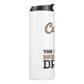 Koffie is de oorspronkelijke energie-Drink Thermosbeker (Gedraaid links)