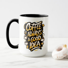 Koffie is een goede quote #2 mok