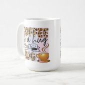 Koffie is een horde in een Mok (Voorkant links)