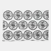 Koffie is een horde in een Mok Theedoek (Horizontaal)