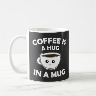 Koffie is een knuffel in een Mok Schattige Kawaii