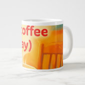 Koffie is een leven grote koffiekop (Voorkant rechts)