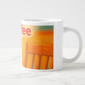 Koffie is een leven grote koffiekop (Rechts)