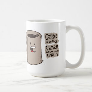 Koffie is een Mok voor drugs