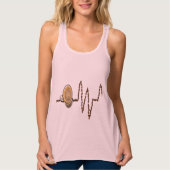 Koffie is een tijd waarin we genieten van het T-sh Tanktop (Voorkant)