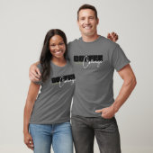 Koffie is een vloeibare moed die grijs wordt genoe t-shirt (Unisex)