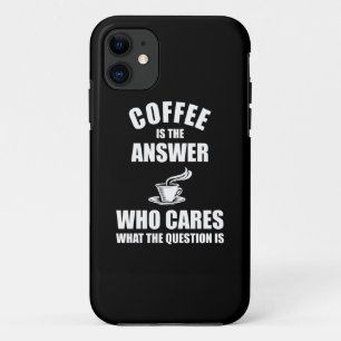 Koffie is het antwoord Case-Mate iPhone case