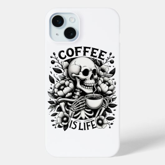 Koffie is leven Case-Mate iPhone case (Achterkant)