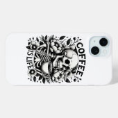 Koffie is leven Case-Mate iPhone case (Achterkant (horizontaal))