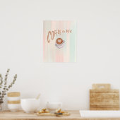 Koffie is leven poster (Keuken)
