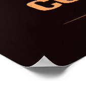 Koffie is leven poster (Hoek)