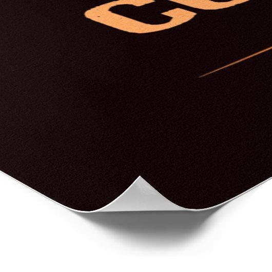 Koffie is leven poster (Hoek)