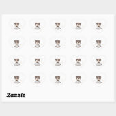 Koffie Is Leven Quote Design Hart Sticker (Vel)