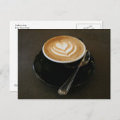 Koffie is liefde - briefkaart (Voorkant / Achterkant)