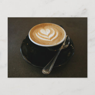 Koffie is liefde - briefkaart