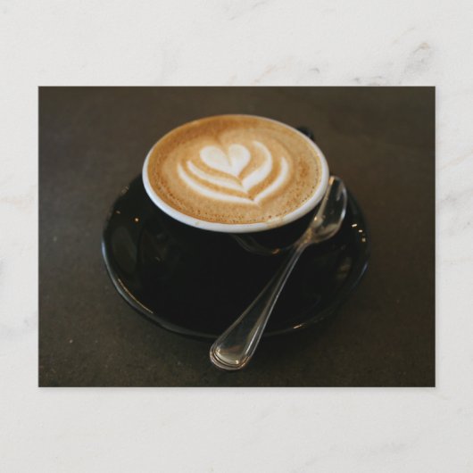 Koffie is liefde - briefkaart (Voorkant)