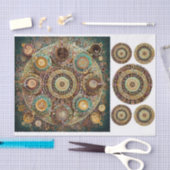 Koffie is Liefde, Java Kunst Mandala Tissuepapier (Craft)