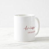 Koffie is liefde taal koffie volle Mok (Voorkant rechts)