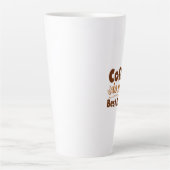 Koffie is mijn beste vriend latte mok (Voorkant)