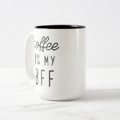 Koffie is mijn BFF 15oz Mok (Voorkant links)