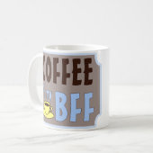 Koffie is mijn BFF Koffiemok (Voorkant links)