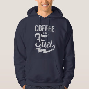 Koffie Is Mijn Brandstof Hoodie
