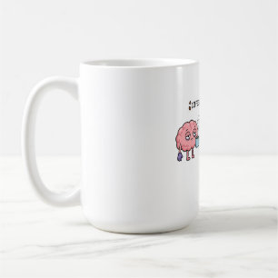 Koffie Is Mijn Breinkracht Grappig Schattig Moeili Koffiemok