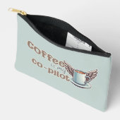 Koffie is mijn co-piloot Cosmetic Bag Etui (Open)