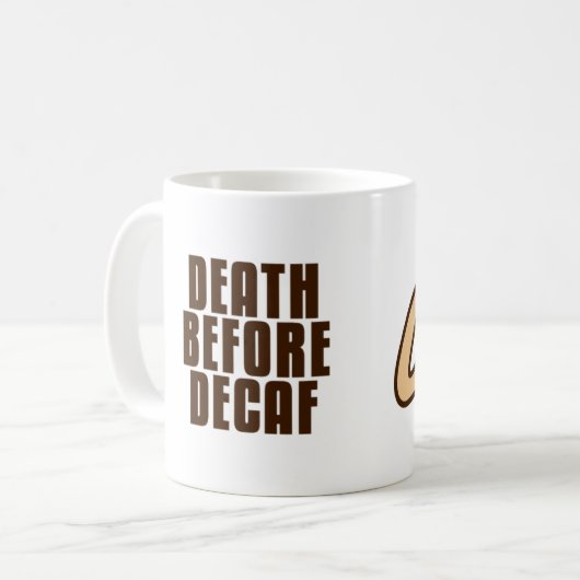 Koffie is mijn Copilot Mok (Voorkant links)