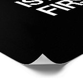 Koffie is mijn eerste liefde poster (Hoek)