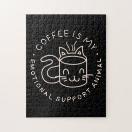 Koffie is mijn emotionele steundier legpuzzel