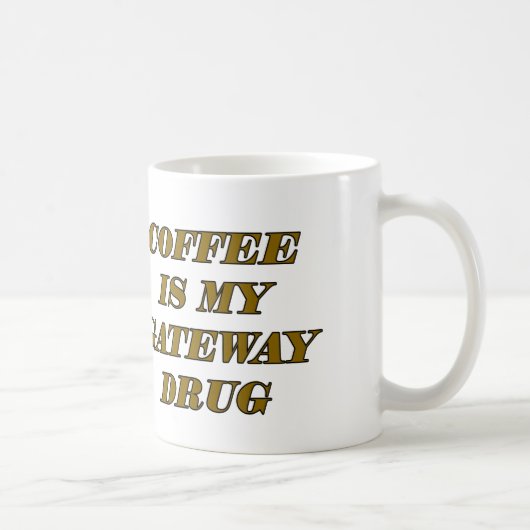 Koffie is mijn Gateway-geneesmiddel Koffiemok (Rechts)
