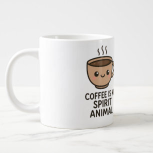 Koffie is mijn geest dier grappige mok