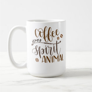Koffie Is Mijn Geestdier Koffiemok