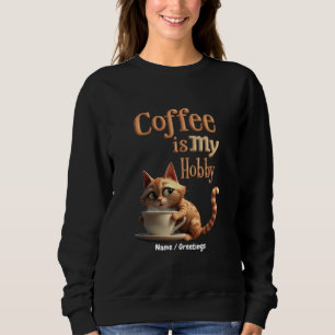 Koffie Is Mijn Hobby Een Mix Van Passie en Cafeïne Trui