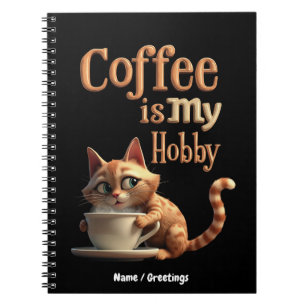 Koffie Is Mijn Hobbysport Een Mix van Passie en Ca Notitieboek