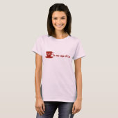 Koffie is mijn kop thee t-shirt (Voorkant volledig)