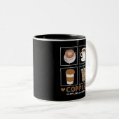 Koffie is Mijn Liefde Taal Mok (Voorkant rechts)