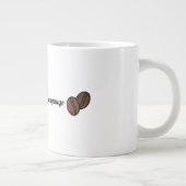 Koffie Is Mijn Liefdestaal Grote Koffiekop (Rechts)