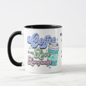 Koffie is mijn liefdestaal mok (Links)