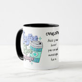 Koffie is mijn liefdestaal mok (Voorkant links)