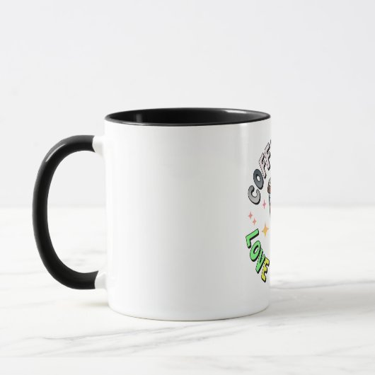 Koffie Is Mijn Liefdestaal Mok (Links)