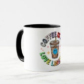 Koffie Is Mijn Liefdestaal Mok (Voorkant links)