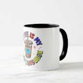 Koffie Is Mijn Liefdestaal Mok (Voorkant rechts)