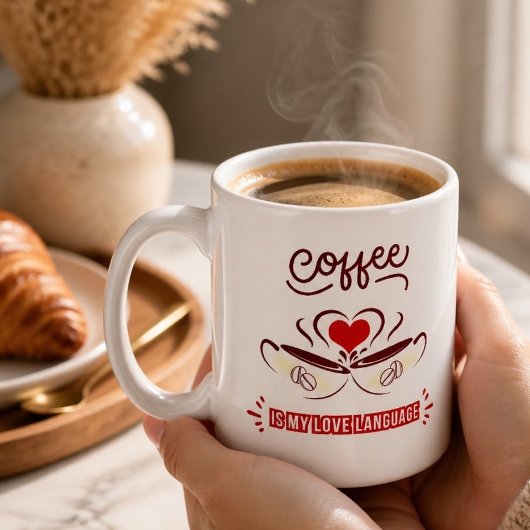 Koffie is mijn liefdestaal mok
